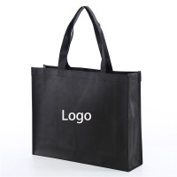 Promotional non woven xmas bag Custom Logo Printed Eco Friendly Fabric Carry Non Woven Bags