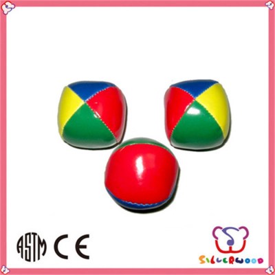 SEDEX Factory for kids promotional custom Clear acrylic contact juggling ball