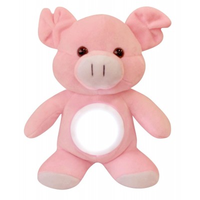 Baby animal music lamp toy plush LED light baby soft light lamp