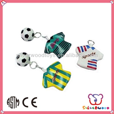 Custom fashionable mini T-shirt keychain made by disney audited factory