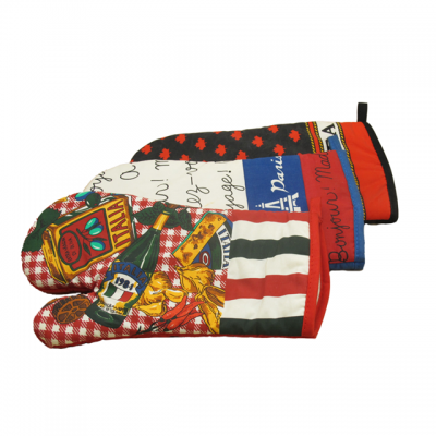 GSV SEDEX Factory promotion gift soft cute microwave oven gloves sets